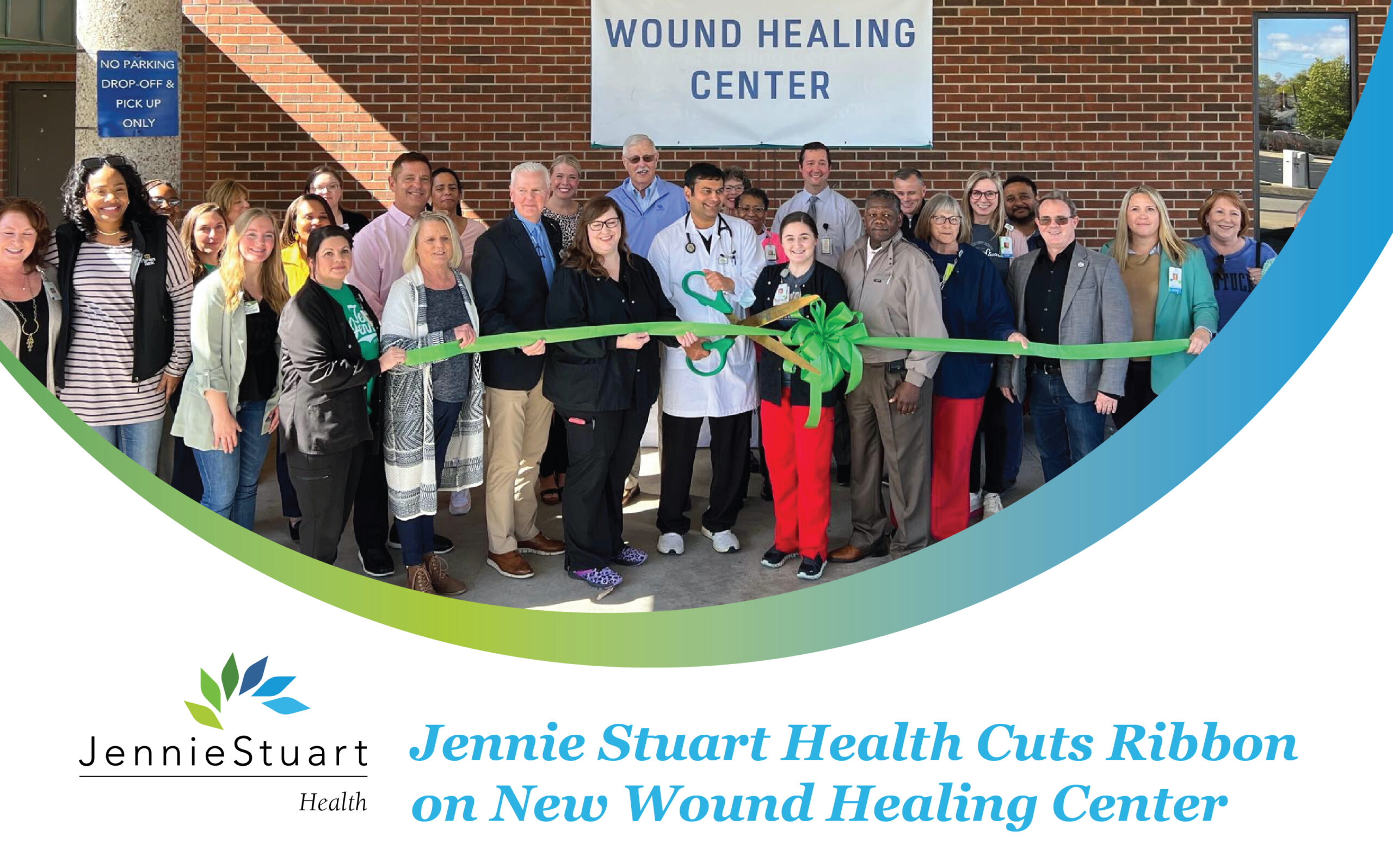 Jennie Stuart Health Cuts Ribbon on New Wound Healing Center